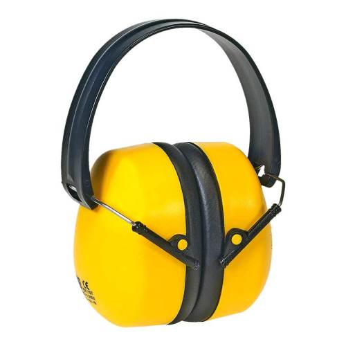 YELLOW FOLDABLE EAR MUFFS  DB 34