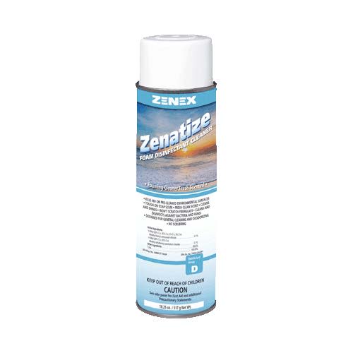 ZENATIZE FOAM DISINFECTANT CLEANER  12 CANS CS