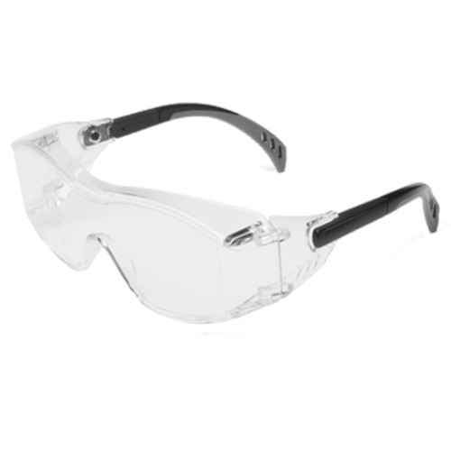 OTG COVER 2 SAFETY GLASSES  CLEAR LENS