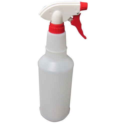 32OZ CLEAR BOTTLE W SPRAYER