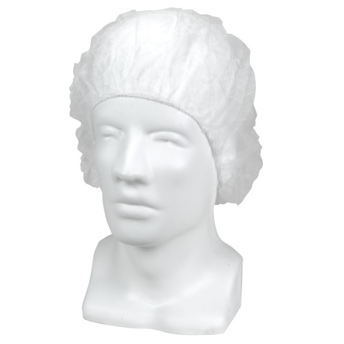 BOUFFANT CAP WHITE 24 -1000 CS