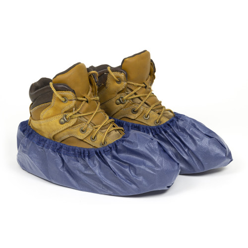 PROWORKS WATERPROOF ANTI-SKID SHOE COVERS  NAVY  2 120  XL