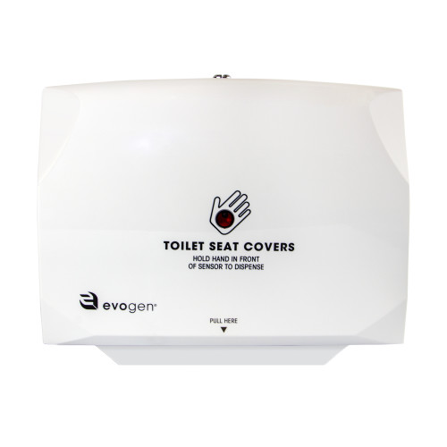 EVOGEN  NO-TOUCH TOILET SEAT COVER DISPENSER  HIGH CAPACITY