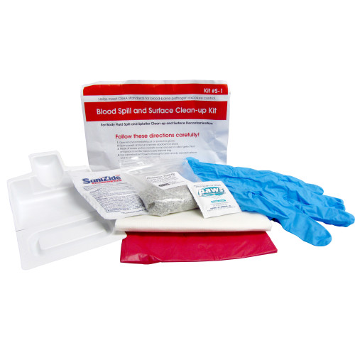 BLOOD SPILL CLEAN UP KIT  12 CS