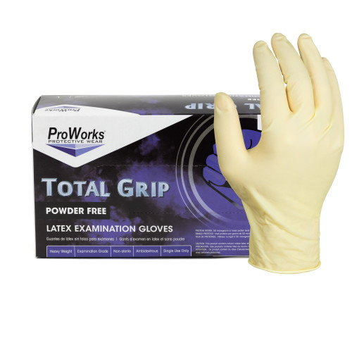 LATEX EXAM GRADE POWDER FREE GLOVES LG 10 100