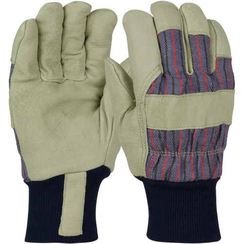 PREMIUM GRAIN PIGSKIN LEATHER PALM GLOVES  LARGE