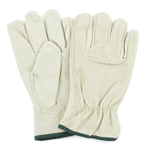 PIG SKIN LEATHER DRIVERS GLOVES-MED