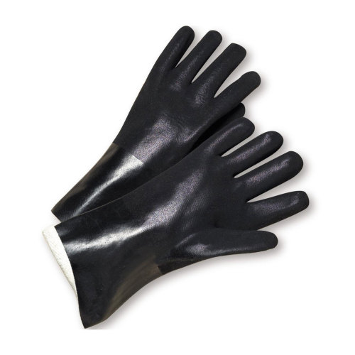 GLOVES PVC CTD JERSEY 12  GNT